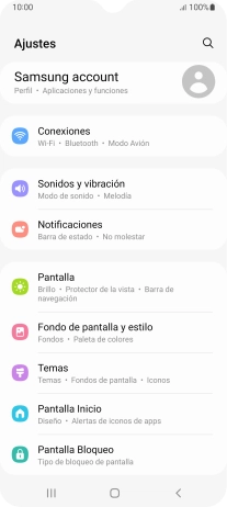 Pulsa Pantalla Bloqueo.