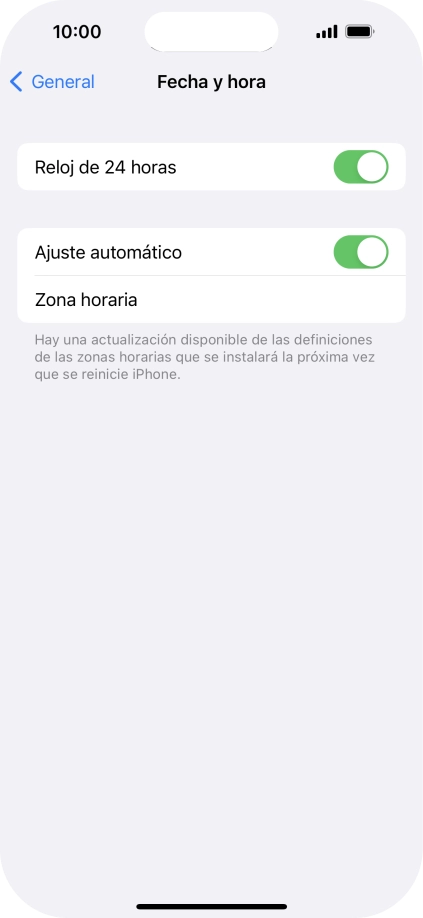 Desliza el dedo hacia arriba desde la parte inferior de la pantalla para terminar y volver a la pantalla de inicio.