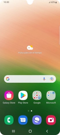 Cuando el icono de carga de batería aparece en la pantalla, el teléfono se está cargando.