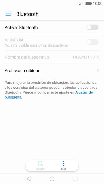 Pulsa el indicador junto a 
