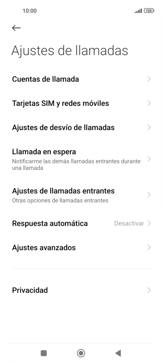 Pulsa Ajustes avanzados.