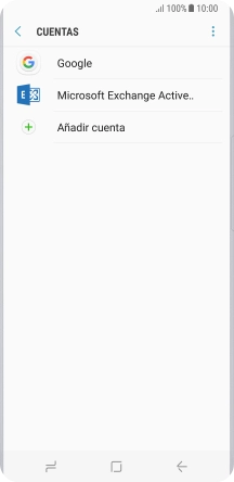 Si aparece en la pantalla esta imagen, tu cuenta de correo electrónico ha sido reconocida y configurada automáticamente. Sigue las indicaciones de la pantalla para introducir más información y terminar la configuración.