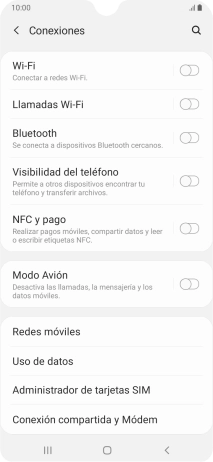 Pulsa Wi-Fi.