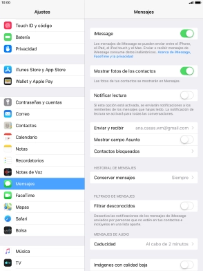 Pulsa la tecla de inicio para terminar y regresar a la pantalla de inicio.