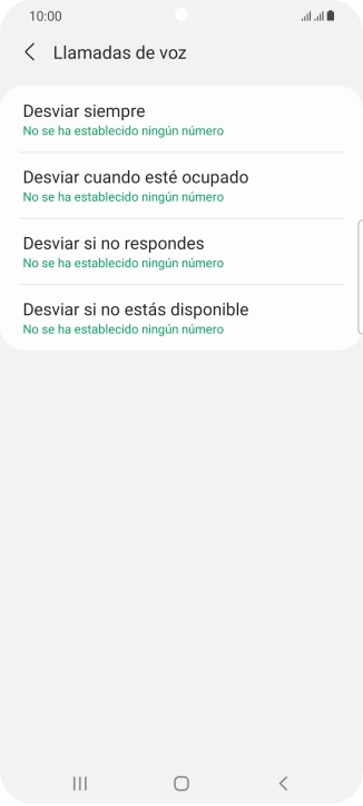 Pulsa la tecla de inicio para terminar y regresar a la pantalla de inicio.