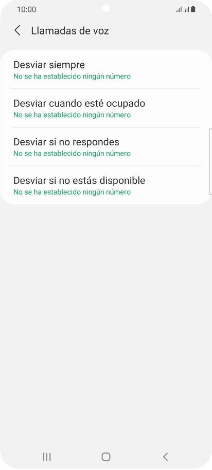 Pulsa la tecla de inicio para terminar y regresar a la pantalla de inicio.