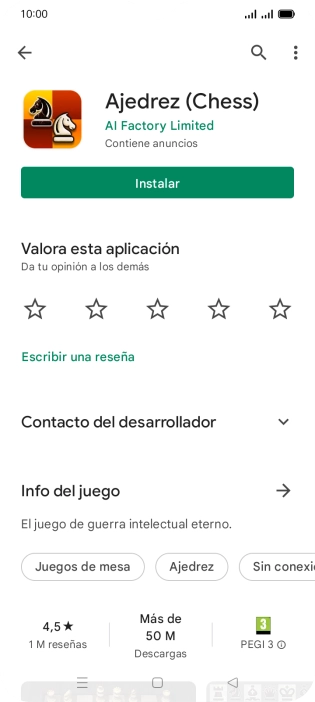 Pulsa la tecla de inicio para terminar y regresar a la pantalla de inicio.