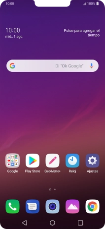 Siempre que el teléfono esté encendido, podrás ver en la pantalla la cantidad de carga que hay en la batería. El icono de batería muestra el porcentaje de carga que queda en la batería.