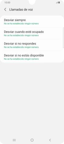 Pulsa la tecla de inicio para terminar y regresar a la pantalla de inicio.
