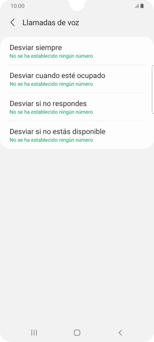 Pulsa la tecla de inicio para terminar y regresar a la pantalla de inicio.