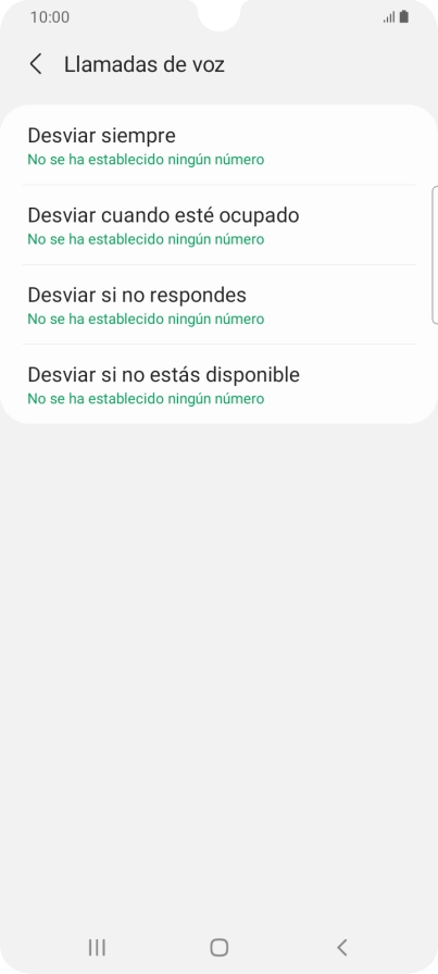 Pulsa la tecla de inicio para terminar y regresar a la pantalla de inicio.