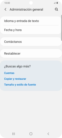 Pulsa Restablecer.