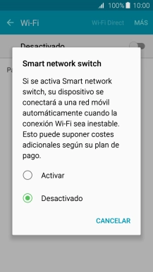 Si deseas activar la función, pulsa Activar.