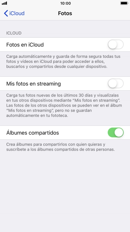 Pulsa el indicador junto a 