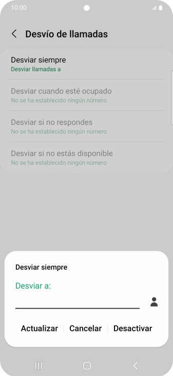 Pulsa Desactivar.