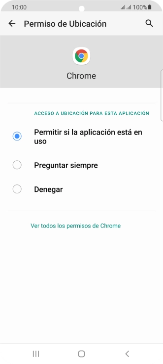 Pulsa el ajuste deseado.