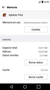 Pulsa Borrar caché. Pulsa Borrar caché.