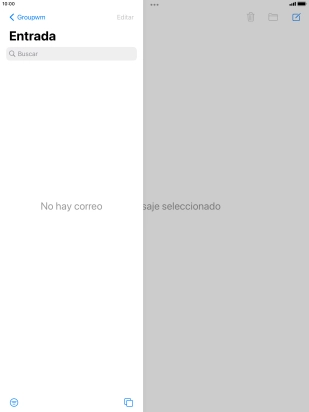 Pulsa la tecla de inicio para terminar y regresar a la pantalla de inicio.