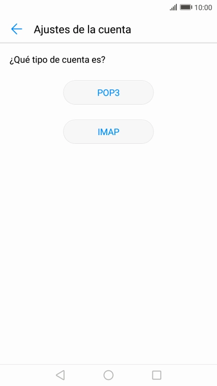 Pulsa IMAP.