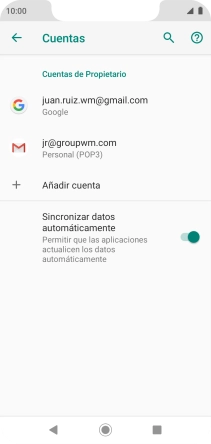 Pulsa la tecla de inicio para terminar y regresar a la pantalla de inicio.
