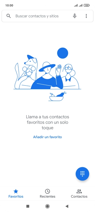 Pulsa el icono de menú.