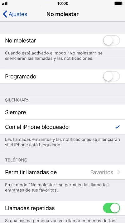 Pulsa el indicador junto a 