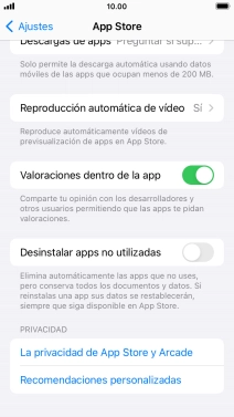 Pulsa el indicador junto a 