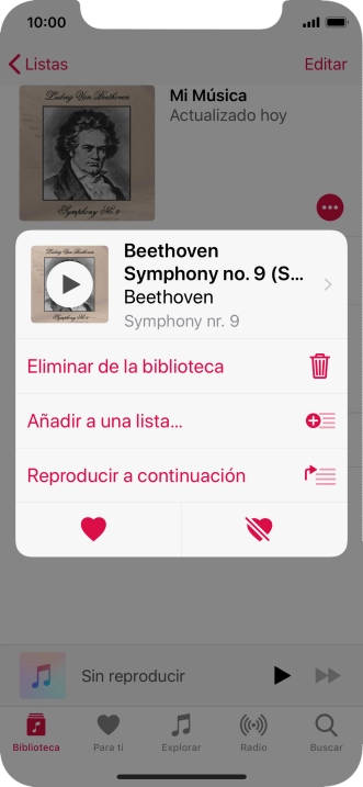 Pulsa la función deseada y sigue las indicaciones de la pantalla para utilizar la función seleccionada.