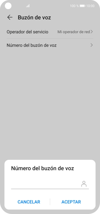 Introduce 22177 y pulsa ACEPTAR.