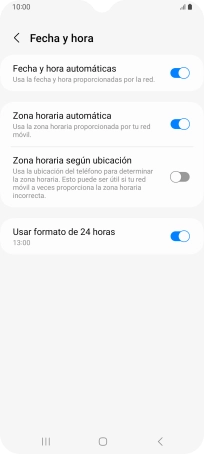 Pulsa la tecla de inicio para terminar y regresar a la pantalla de inicio.