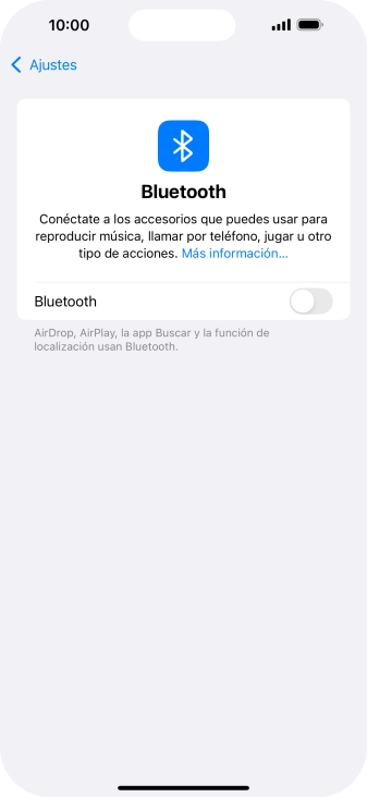 Pulsa el indicador junto a 