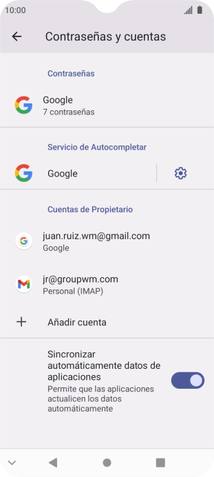 Pulsa la tecla de inicio para terminar y regresar a la pantalla de inicio.