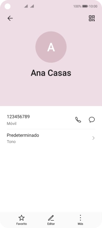 Desliza el dedo hacia arriba desde la parte inferior de la pantalla para terminar y volver a la pantalla de inicio.