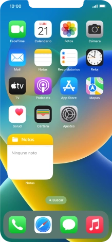 Si utilizas un grupo de widgets: Desliza el dedo hacia arriba o hacia abajo sobre el grupo para seleccionar el widget deseado.