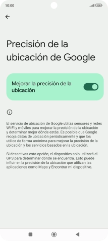 Si pulsas el indicador junto a 