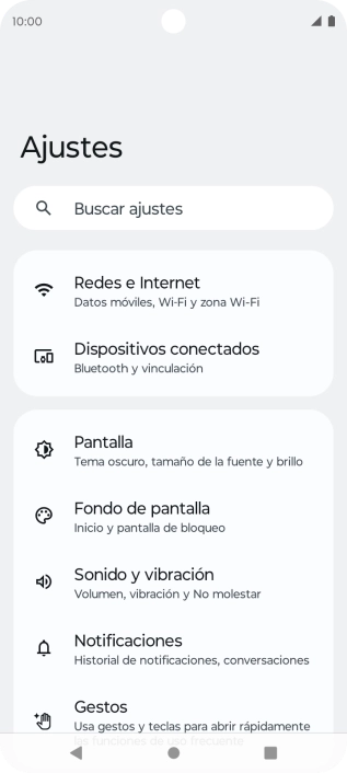 Pulsa Redes e Internet.