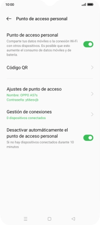 Pulsa la tecla de inicio para terminar y regresar a la pantalla de inicio.
