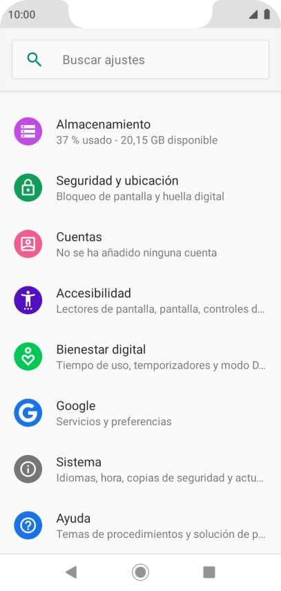 Pulsa Sistema. Pulsa Sistema.