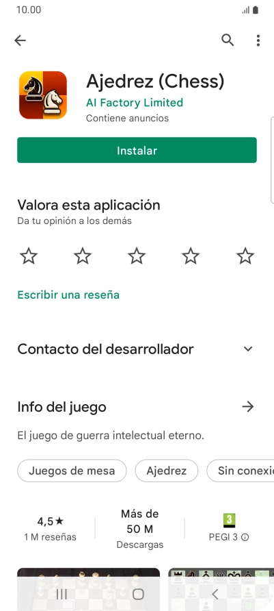 Pulsa la tecla de inicio para terminar y regresar a la pantalla de inicio.