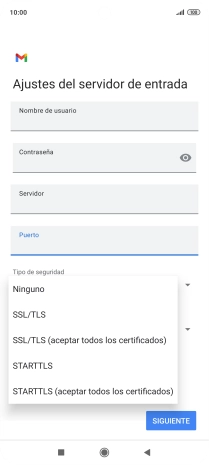 Pulsa Ninguno.
