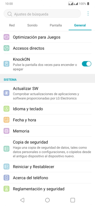 Pulsa Fecha y hora. Pulsa Fecha y hora.