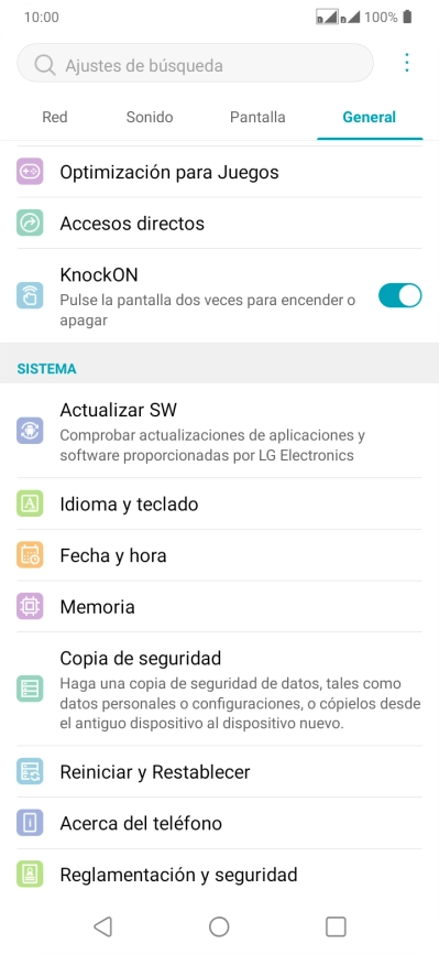 Pulsa Fecha y hora. Pulsa Fecha y hora.