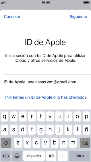 Pulsa Siguiente.