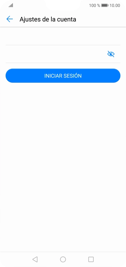 Pulsa INICIAR SESIÓN.
