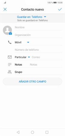 Pulsa la lista desplegable de la guía.