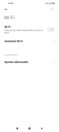 Pulsa el indicador junto a 