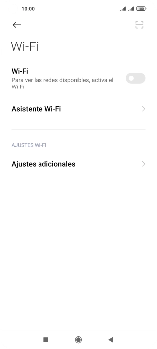 Pulsa el indicador junto a 