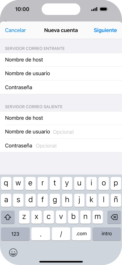 Pulsa Siguiente.