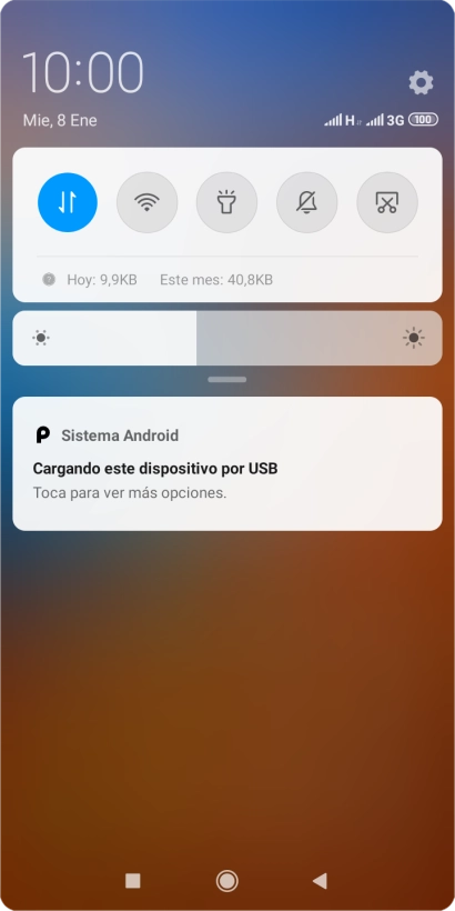Pulsa Toca para ver más opciones..