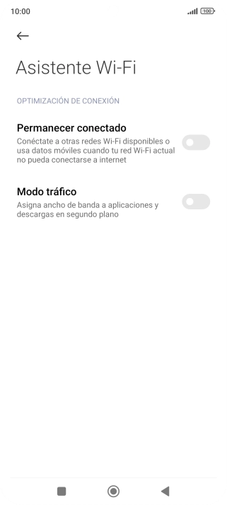Pulsa el indicador junto a 